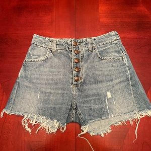 ALL SAINTS Denin Shorts